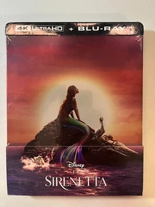 The Little Mermaid w. Steelbook (4K UHD + Blu-ray + Digital, 2023) *NEW/SEALED* - Picture 1 of 4