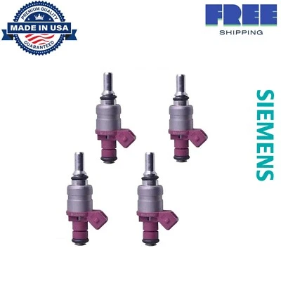 4x Inyector de combustible Siemens OEM compatible con 01-04 Mercedes-Benz C230 SLK230 2,3 L 000787249 Foto 1 de 4