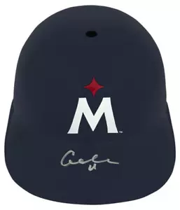 Chuck Knoblauch Signed Twins Replica Souvenir Baseball Batting Helmet - (SS COA) - Picture 1 of 1