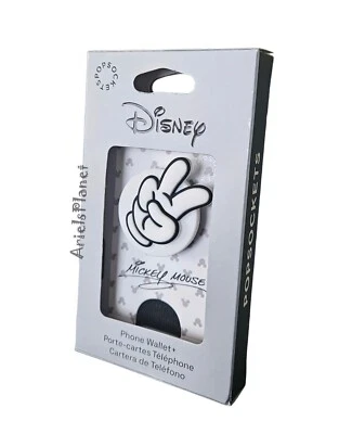Walt Disney World Parks Mickey Mouse Signature Ear PopSockets Phone Wallet