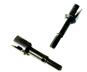 2 Stahl Radachsen 34mm für 1:10er / 1:12er RC Cars zB Reely DT-5 (1261-35) - Bild 1 von 6