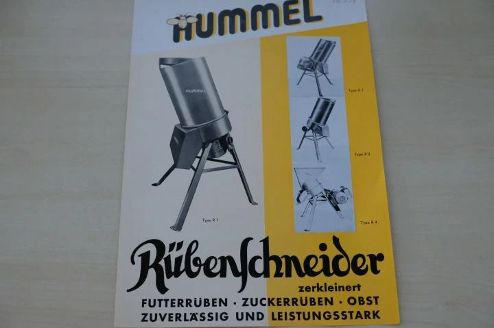 198145) Hummel - Rübenschneider - Prospekt 195? - Bild 1 von 1