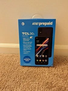 BRAND NEW SEALED BOX - TCL 30z (4188R) Elegant Black - AT&T Prepaid - Afbeelding 1 van 4