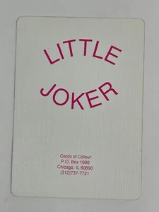 1J One Single Swap Playing Card Artistic Art Joker LITTLE JOKER Cards Of Colour - Picture 1 of 2
