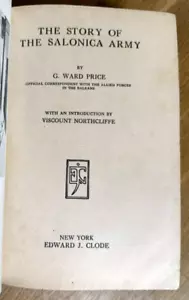 Story of the Salonica Army 1918 Ward Price WWI Allied Army Balkan Front - Picture 1 of 22