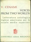 Libro   Voices From Two Worlds   Letteratura Antologica Ingl   V Cenami