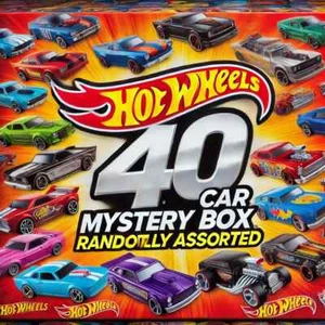 Hot Wheels Pack Of 40 Assorted Collection Kids Diecast Model Toy Cars - Picture 1 of 3