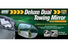 MAYPOLE  DUAL GLASS TOWING MIRROR AERO CARAVANNING etc