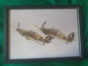Hawker Hurricane Mk X11s Framed A4 print - Picture 1 of 2