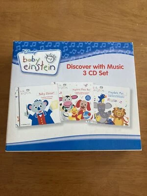 Baby Einstein - Discover Music and Lullaby Classics 3CD Set 73 Songs Disney Foto 1 de 4