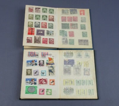 Timbres Album Collection Mixte Du Monde Vintage - Photo 1/4