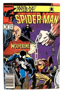 "WEB OF SPIDER-MAN" Issue # 29 (Aug 1987, Marvel) f. WOLVERINE, HOBGOBLIN - Picture 1 of 1