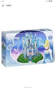 Disney Cinderella 3D Castle Puzzle Jigsaw Set 509 Pieces - Picture 1 of 3