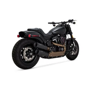 Vance & Hines Hi-Output Slip-Ons Schwarz, für Harley-Davidson Fat Bob 18-19 - Bild 1 von 4