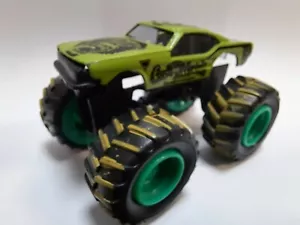 GUISVAL green Ford Mustang Gas Monkey G 1/64 Made in Spain vintage car coche - Imagen 1 de 9