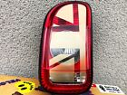 GOLD ETCH Union Jack Tail Light Cooper S Decals Stickers for MINI R55 CLUBMAN