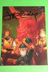 Tarjeta TSR 1995 firmada por Jeff Easley #MS1 arte de fantasía tormenta metálica insertar héroes - Imagen 1 de 7