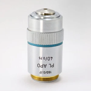 Leitz Objektiv 160/0.17 PL APO 40/0.75 Mikroskop - Picture 1 of 4