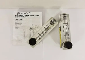 (2) King 7530 Series Acrylic Tube Flow Meter Part # 75303122C17 - New, Unused!! - Picture 1 of 8