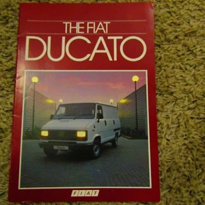 FIAT DUCATO Van Chassis Cab Panorama Minibus UK Market Brochure May 1985 - Picture 1 of 1