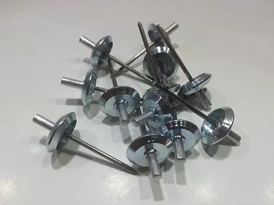 Triumph TR6 soleira de moldar Tucker Rebites Grampos Acabamento Cromado Modelos Acessórios Cr Cf - Imagem 1 de 2