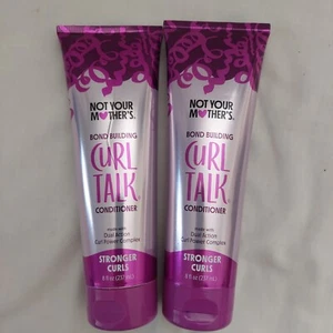 2 Not your Mother's Bond building Curl Talk Conditioner dual action 8 oz - Picture 1 of 2