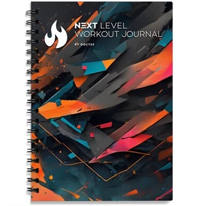 NEXT Level Workout Journal & Planner - A5 - Training Diary - Gym & Fitness π - Picture 1 of 8