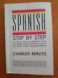 SPANISH Step By Step, Charles Berlitz - Picture 1 of 6