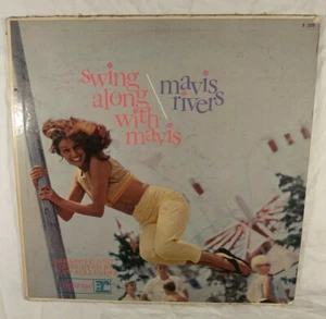 Swing Along With Mavis Rivers, 1961 VINYL LP (GOOD+ tested) COVER GOOD READ DESC - Picture 1 of 8