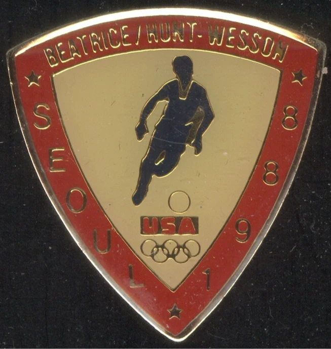 Sombrero/Pin de solapa de los Juegos Olímpicos de Seúl 1988 Beatrice/Hunt-Wesson - Tú eliges Foto 1 de 1