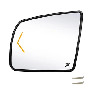 Driver Side Heated Mirror Glass For Toyota Tundra 2007-2020 Sequoia 2008-2017 - Picture 1 of 8