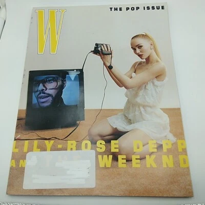 W Magazine Vol 3 2023  Lily Rose Depp and The Weekend  Pop Issue - Image 1 of 4