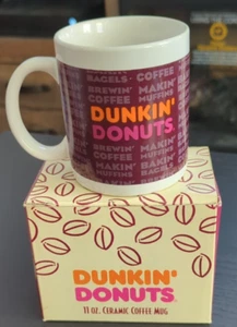 1990s Dunkin Donuts Coffee Mug With Original Box - Picture 1 of 6