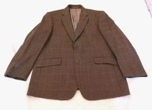Chaqueta/Abrigador Brook Taverner Verde Tweed Lana Exterior Country Talla 42 Corto - Imagen 1 de 11