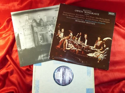 BRITTEN OWEN WINGRAVE JANET BAKER PETER PEARS ENGLISH CHAMBER ORCHESTRA DECCA - Bild 1 von 4