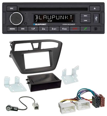 Blaupunkt USB MP3 Bluetooth DAB CD Autoradio für Hyundai i20 (2014-2020) - Bild 1 von 4