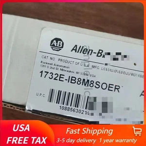 1PC New AB 1732E-IB8M8SOER ArmorBlock EtherNet/IP Input Module US Free Tax . - Afbeelding 1 van 4