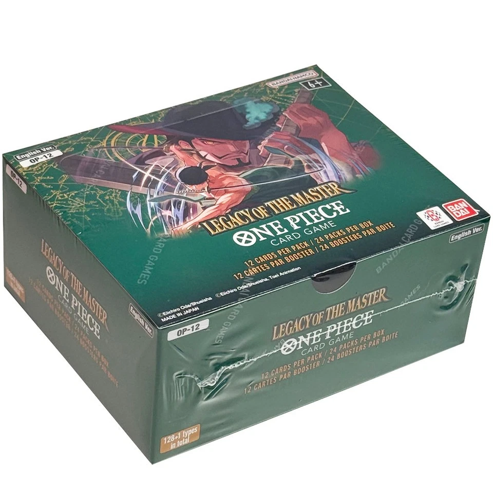 Karty Bandai ONE PIECE - OP12 Zafoliowane 1 Booster box (24 booster) - UK
