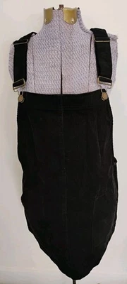 Mono tipo jersey de pana Copper Key para mujer negro bolsillos grandes usado en excelente estado Foto 1 de 4