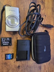 Canon power shot Elph 360 Hs 12x Zoom Digital Camera COMPLETE - Picture 1 of 7