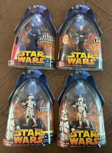 4 figuras de Star Wars: La Venganza de los Sith Conde Dooku/Guardia Real/2 tropas tácticas de operación - Imagen 1 de 3