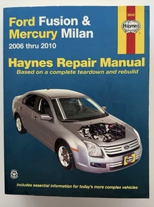 HAYNES Ford Fusion, Mercury Milan 2006-2010 Repair Manual 36045 - Bild 1 von 4