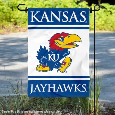 University of Kansas Garden Flag and Yard Banner - Image 1 of 4