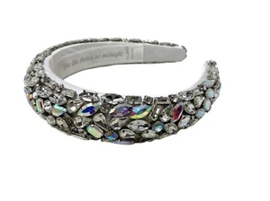 DISNEY X ALDO Cinderella Tiara Crown Crystal Rhinestone Bride Headband Lux *READ - Picture 1 of 13