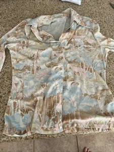 Vintage Wrangler Bambi Blouse M See Sizing - Picture 1 of 5