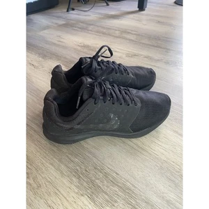Size 6.5 - Nike Downshifter 7 Womens Low Top Triple Black - Picture 1 of 9