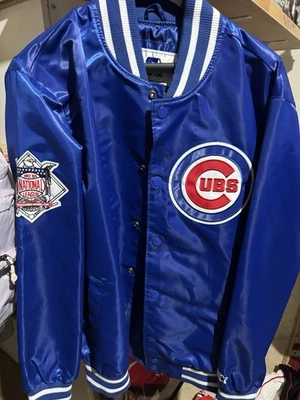 Chicago Cubs Men's Starter Jacket Size XL - Image 1 of 4