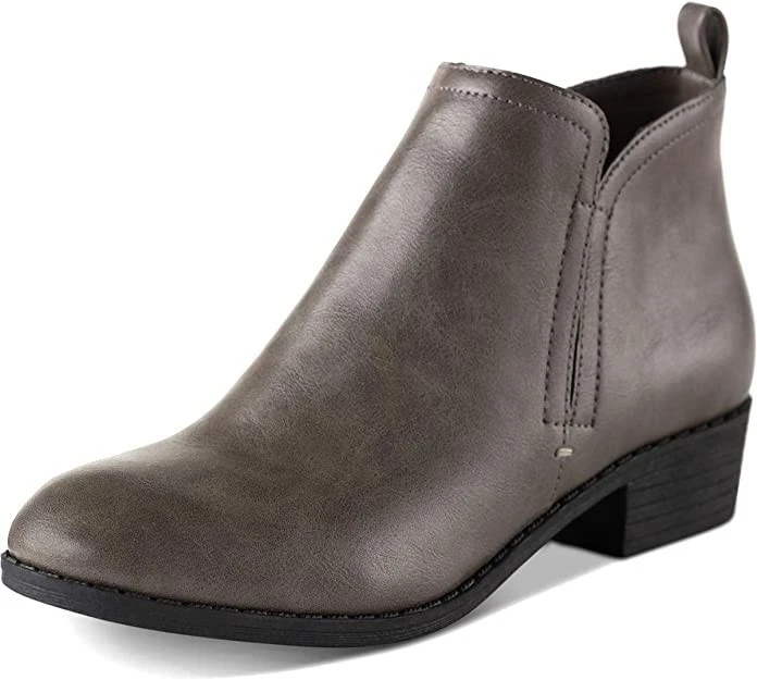 American Rag Womens Cadee Almond Toe Ankle Fashion BOOTS Grey Size 5 M