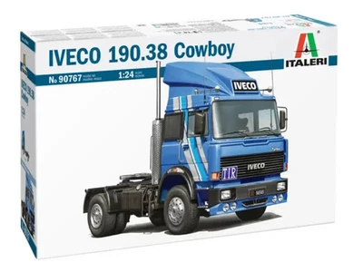ITALERI 1:24 KIT  CAMION IVECO 190.38 COWBOY  LUNGHEZZA 23,8 cm    ART 90767 - Immagine 1 di 2