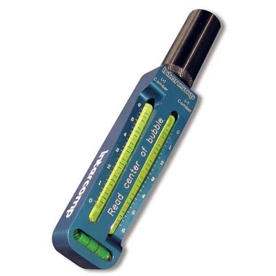 Intercomp 102136 Billet Kart Bubble Camber-Only Gauge With Magnetic Adapter Foto 1 de 4